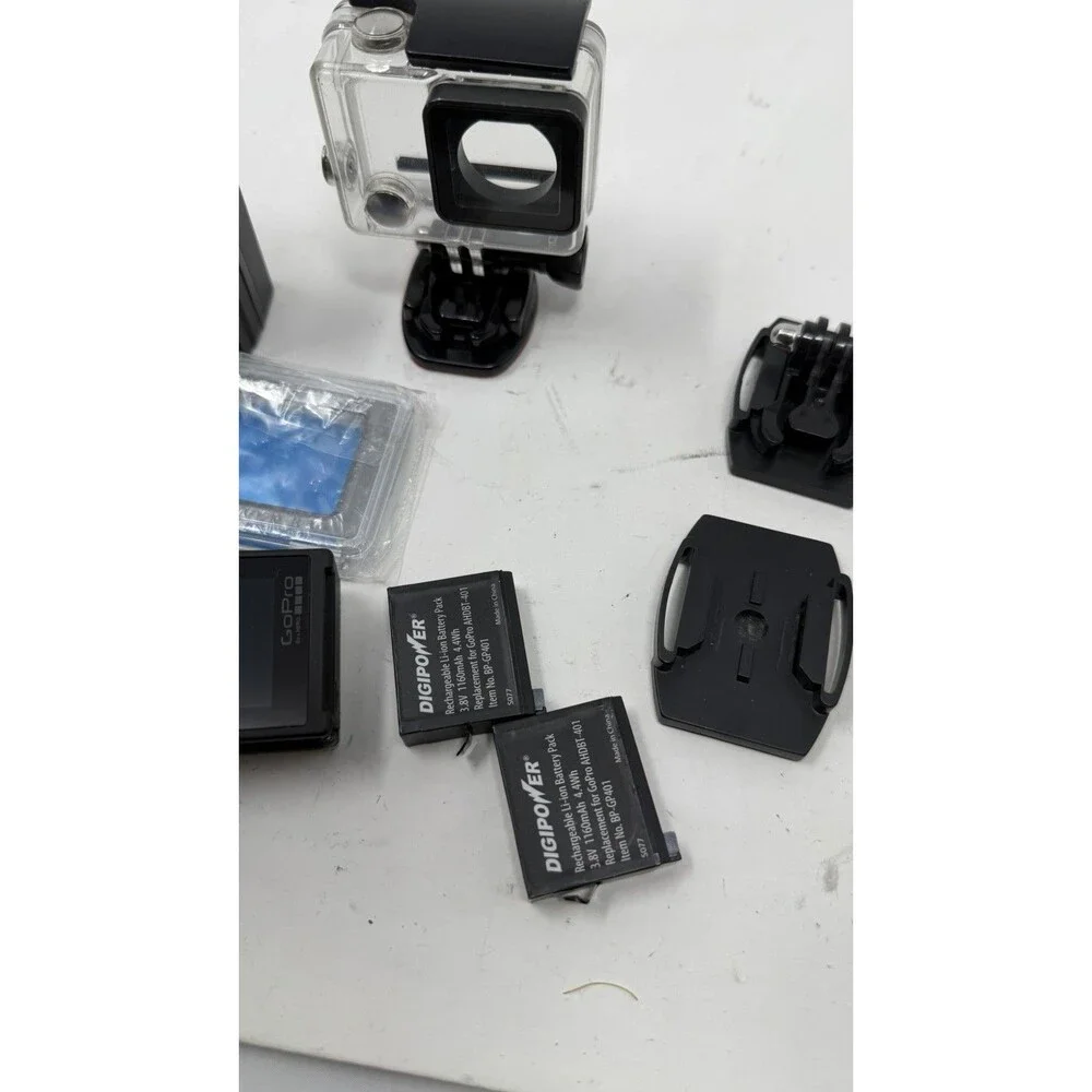 GoPro HERO4 Silver Action Camera 4K Ultra HD Touch Screen Waterproof Tested